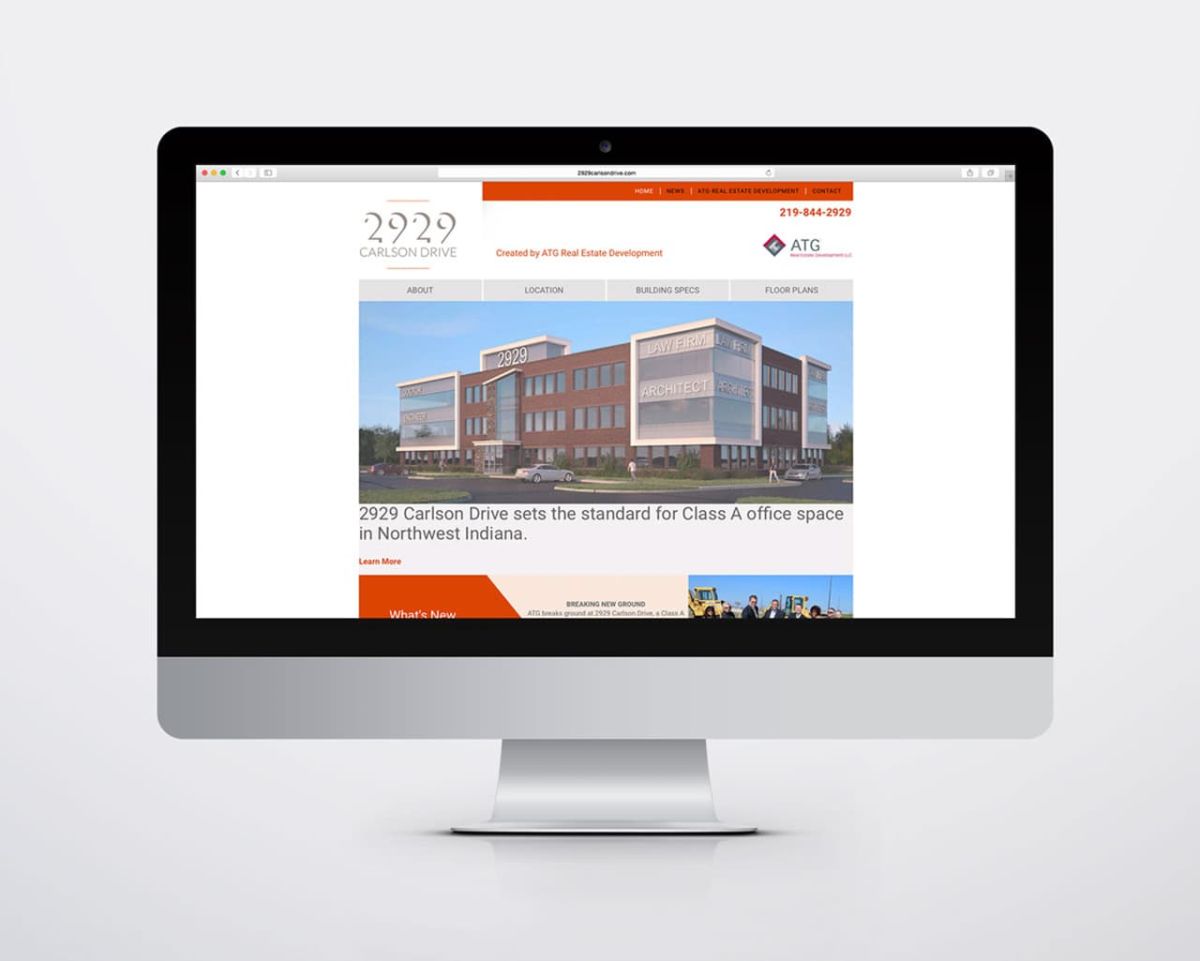2929 Carlson Drive Website Home Page
