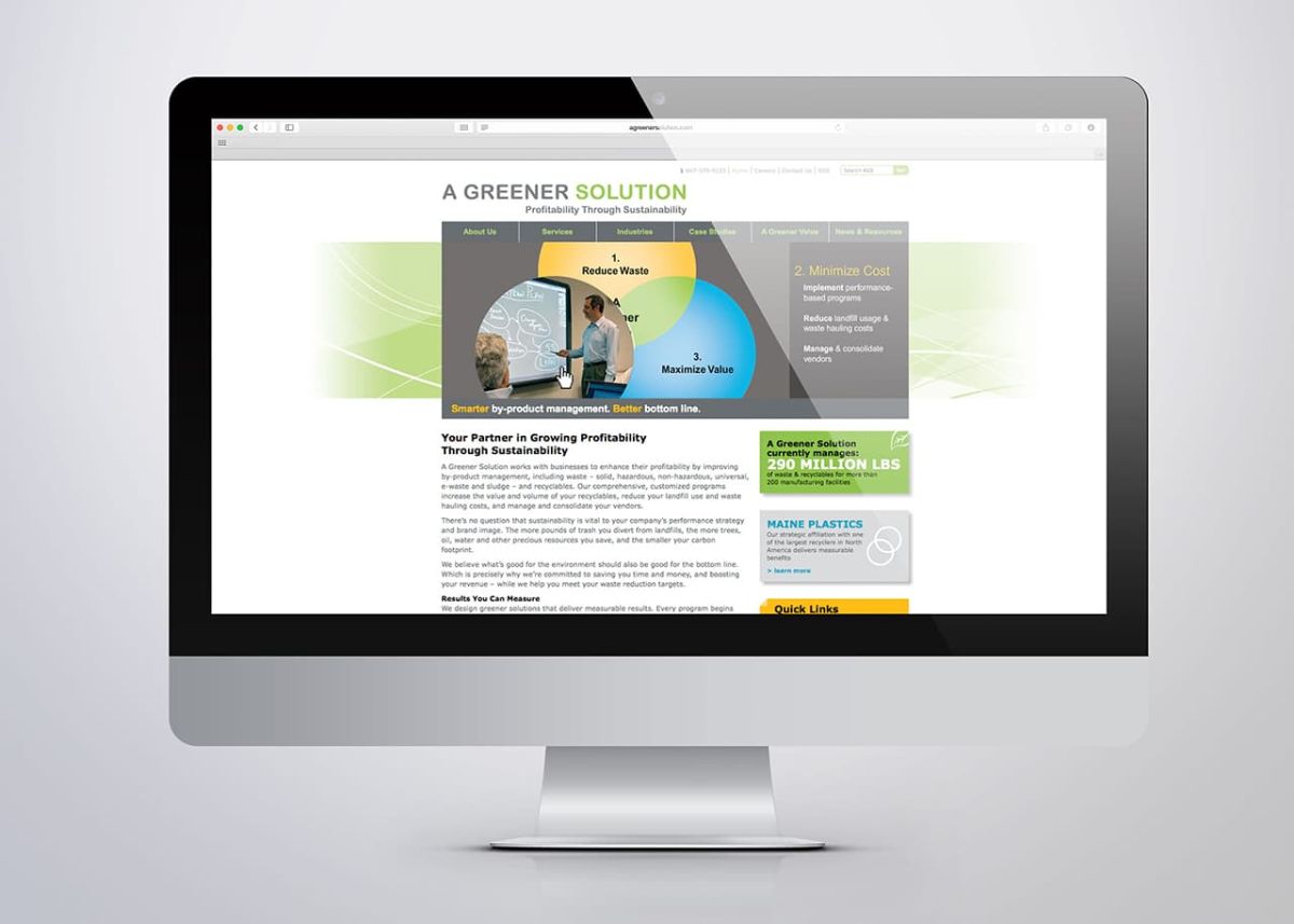 A Greener Solution Website