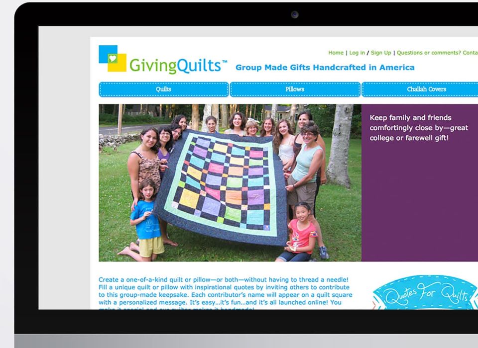 GivingQuilts Website