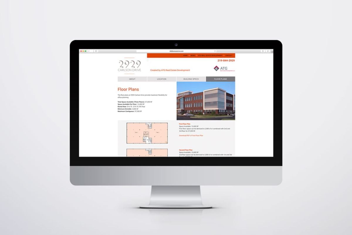 2929 Carlson Drive Website Floor Plans Page